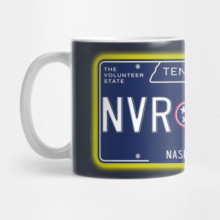 TN License Plate - NVR GVUP - Nashville SC Mug